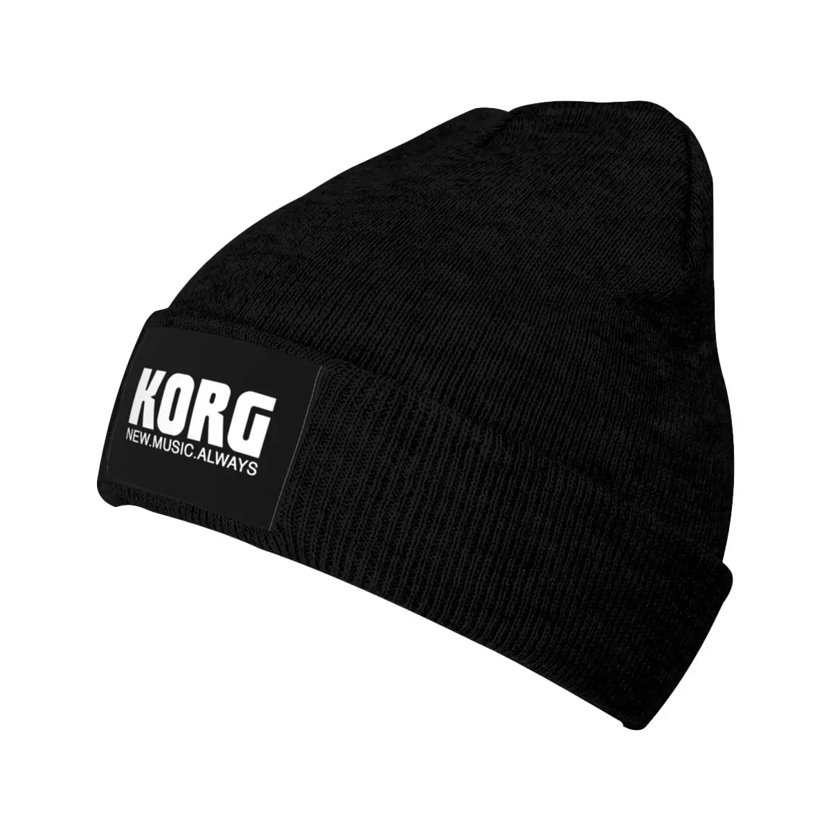 Korg Synthesizer Music Logo Knitted Beanie Hat Beanies Cap Funny Hipster Streetwear