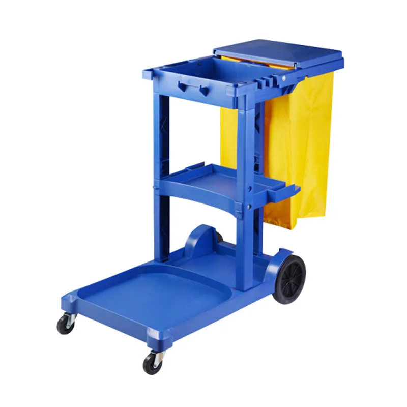 

2025 Cleaning vehicle, cleaning and sanitation vehicle, multi-functional handcart, hotel linen cart, tool cart
