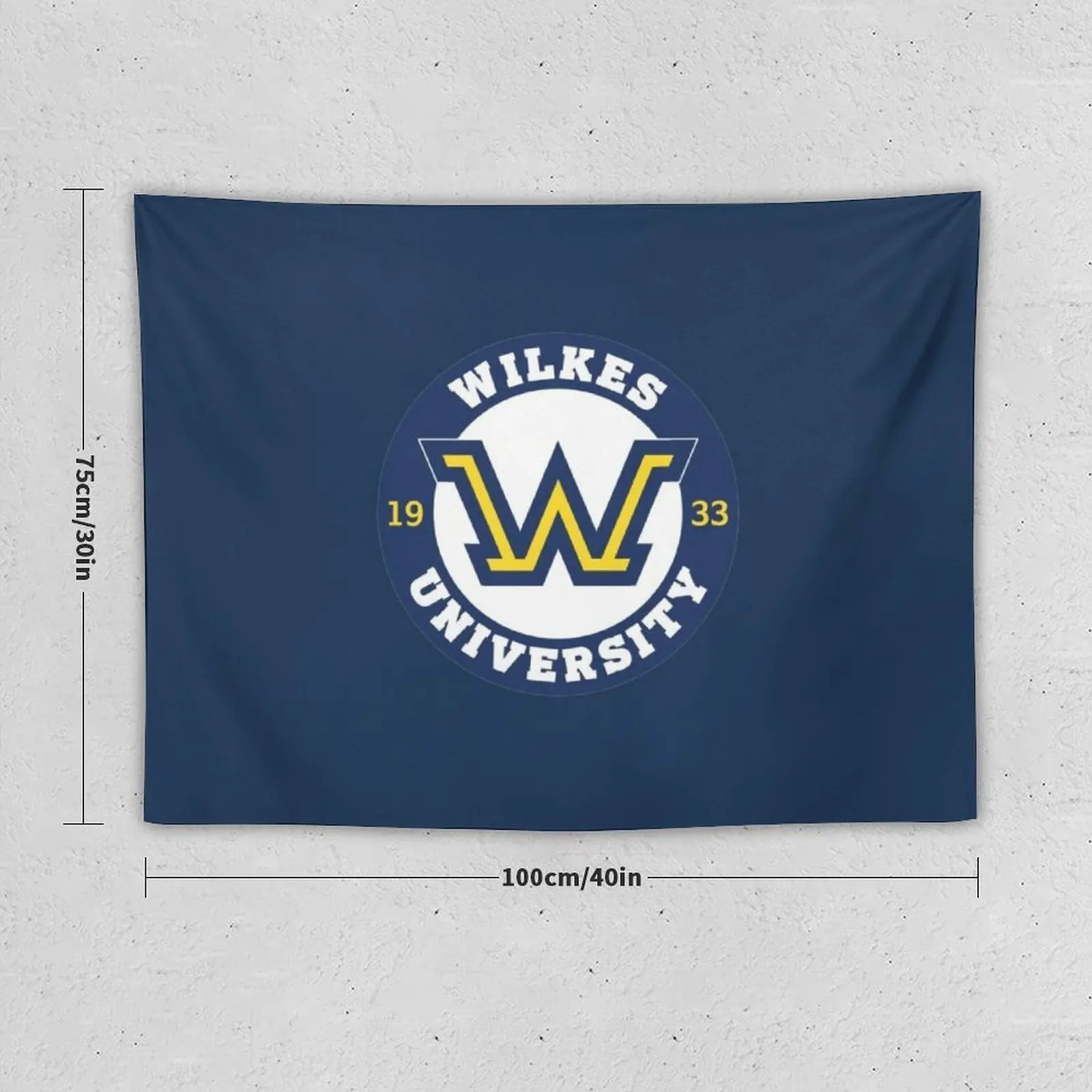 Wilkes university Tapestry Kawaii Room Decor Decoration Aesthetic Outdoor Decor Funny Tapestry