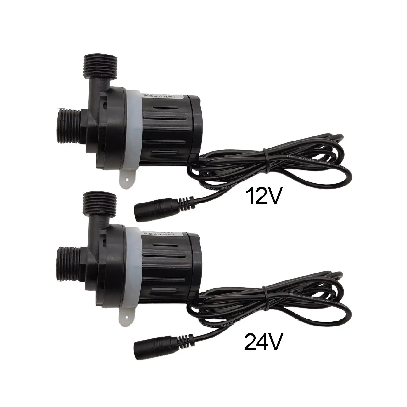 DC Solar Hot Water Pump High Performance Solar Shower Pump 1/2 inch Threaded for Fountain RV Hot Water Cycle Fish Tank Pool