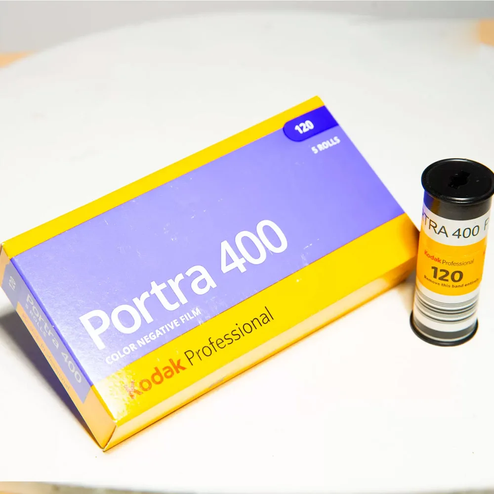 120mm Film Professional Color 1 3 10 Rolls Film Kodak PORTRA 400 Negative Film Outdoor Portrait Fin Grain (Expiration date:2027)