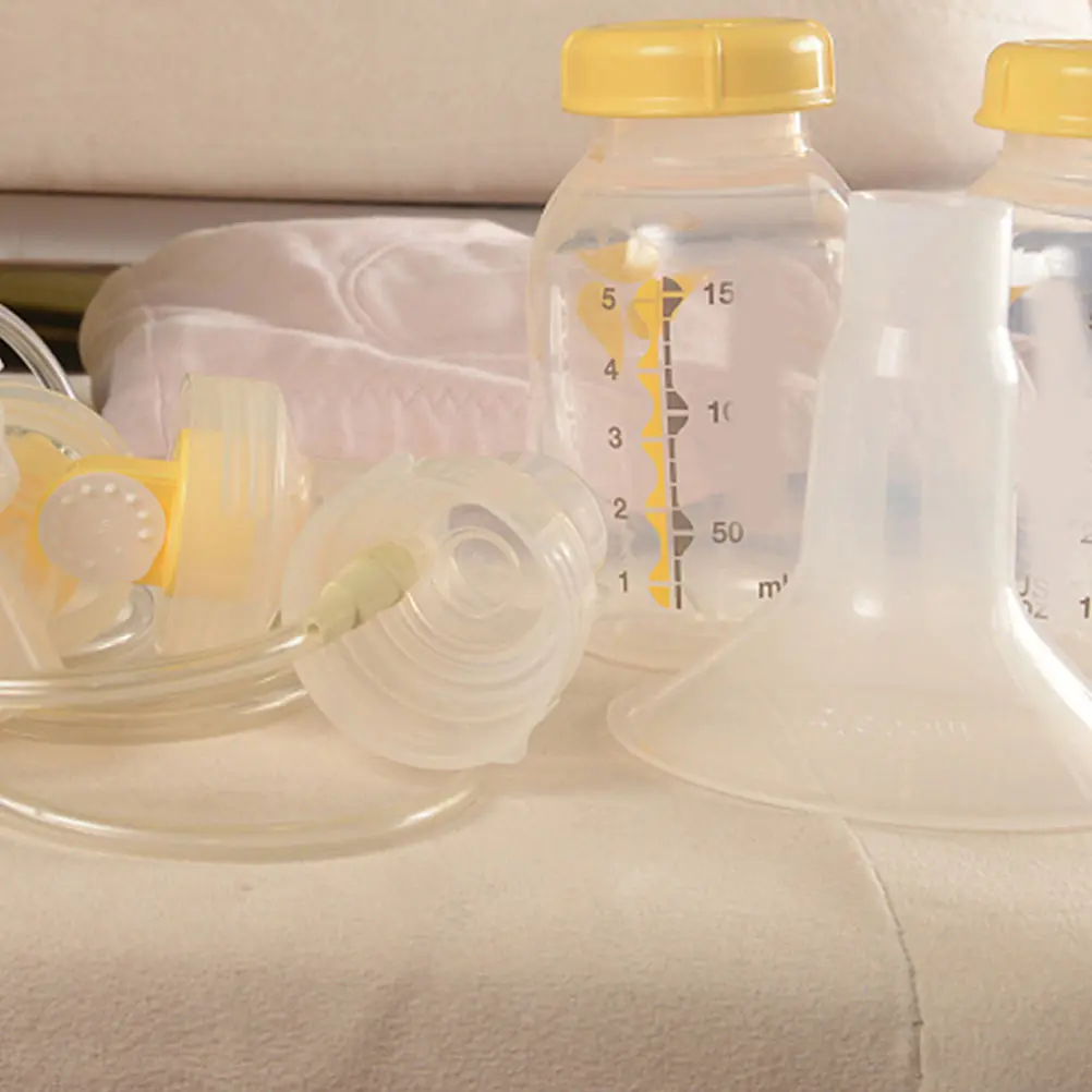 

8 Pcs Transparent Silicone Breast Pump Duckbill Valves Backflow Parts Accessories Safe Durable Practical Manual