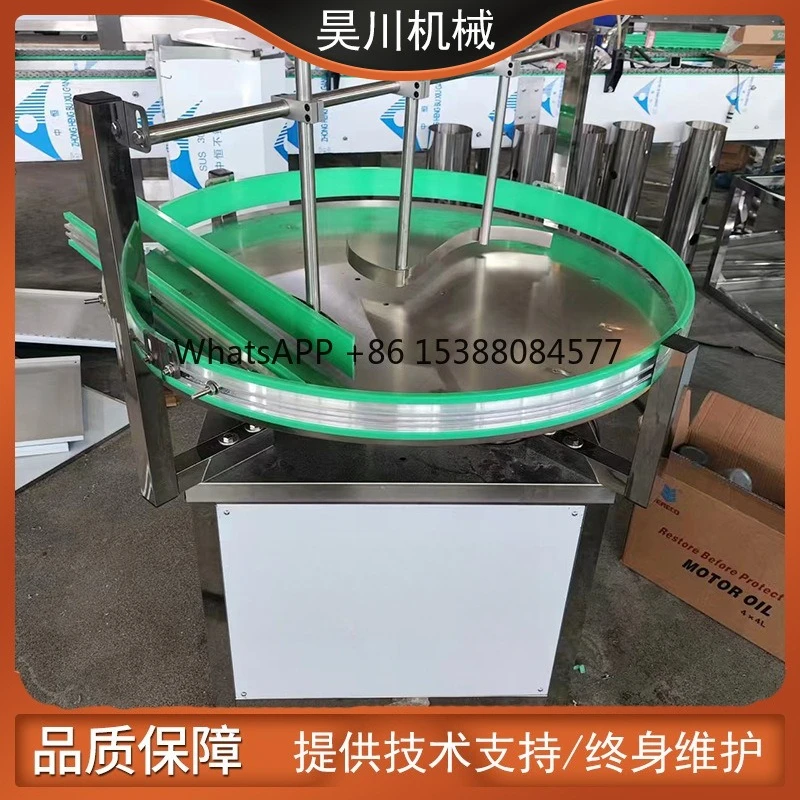 

Manufacturer automatic bottle unscrambler plastic bottle glass bottle turntable unscrambler automatic disc unscrambler machine