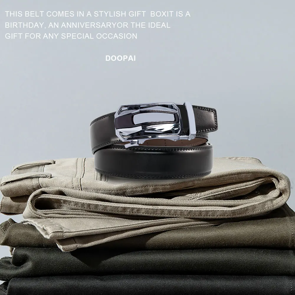 2PCS Men High Quality Genuine Leather Belt Luxury Designer Belts Men Cowskin Fashion Strap Male Jeans for Man Cowboy,DOOPAI Mens Leather Belt Automatic Genuine Leather Belts Leisure Fashion Ratchet Belts for Men Pants Waistband