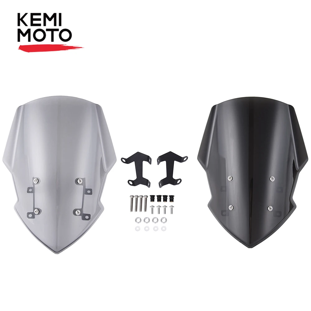 

Windshield Windscreen For Yamaha MT-07 FZ-07 2018 2019 2020 Motorcycle Accessories Wind Deflectors Cover MT07 FZ 07