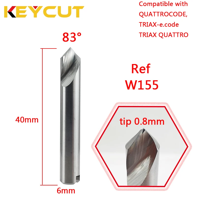 SILCA Cutter W155 Fits SILCA TRIAX  QUATTROCODE for KESO 4000S key blanks Aftermarket Locksmith Tools