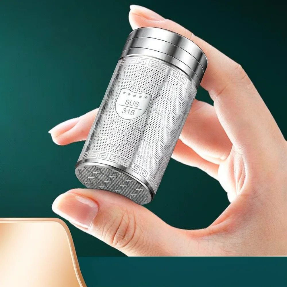 316 Stainless Steel Tea Infuser Fine Mesh Strainer Reusable Filter Steeper For Loose Leaf Tea Herbal Cup Mug Accessory