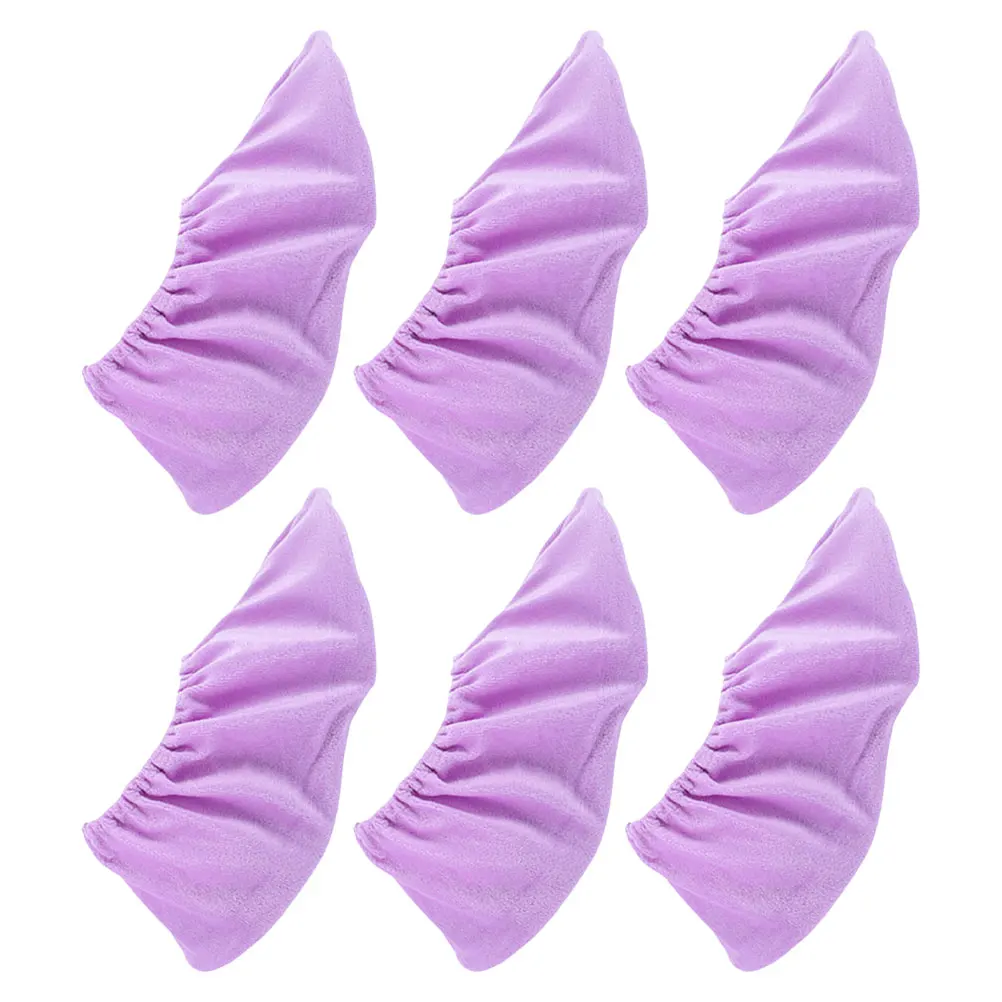 

3 Pairs Non slip Shoe Covers Sneakers Household Bowling Sliders for Men Women Thickened Anti slip Indoor Reusable Washable