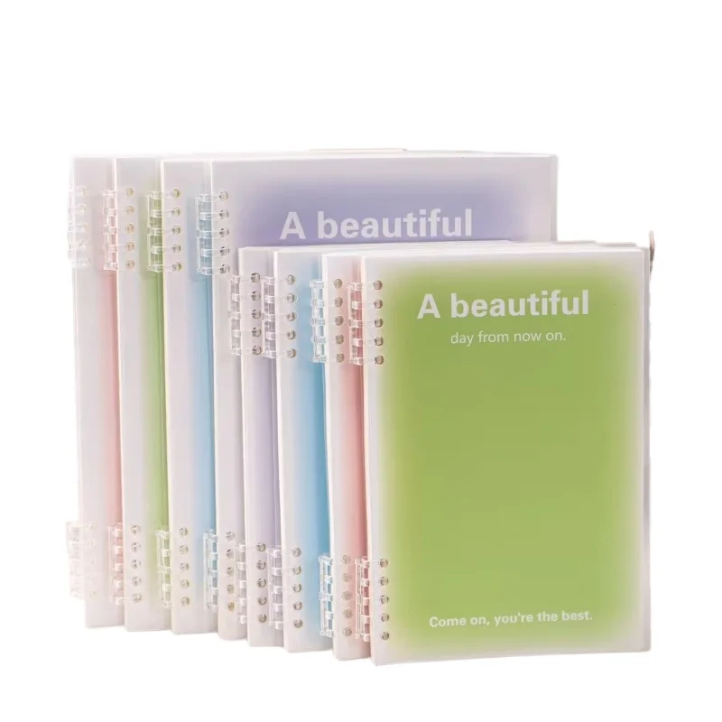 B5/A5 Loose-Leaf Notebook 60 Sheets Binder Lined Book Kawaii Note Set Korean Stationery School Office Supplies Students Writing