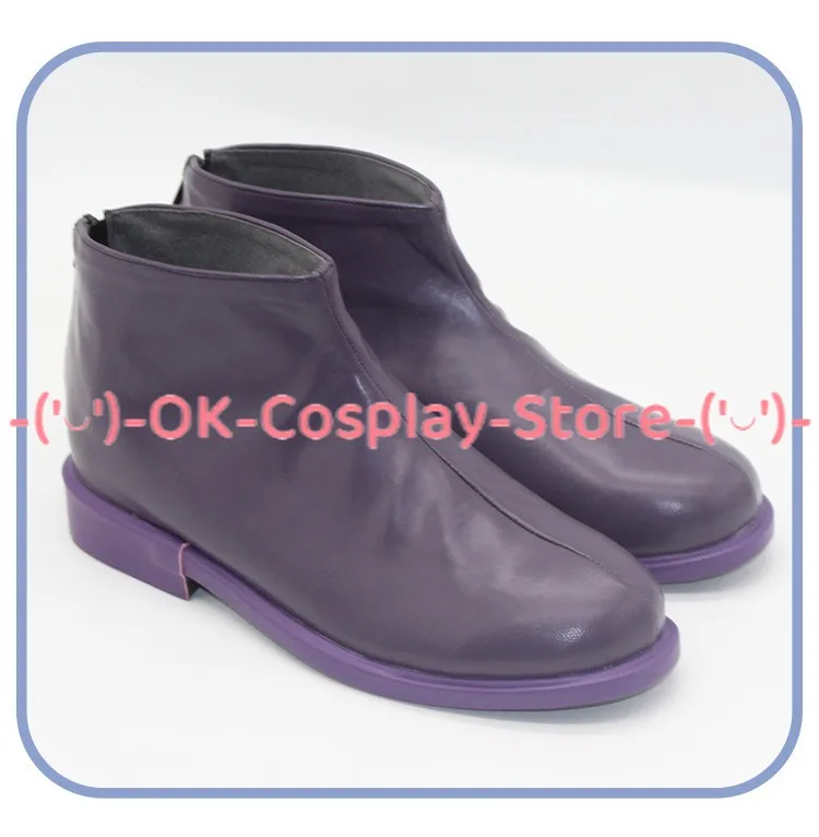 Vtuber Cosplay Sapatos para o Carnaval de Halloween, La + Darknights, PU Botas, Custom Made Props