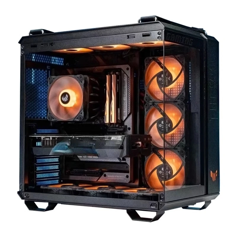 RTX5080/9800X3D/R9 9950X flagship game console DIY desktop computer assembly machine