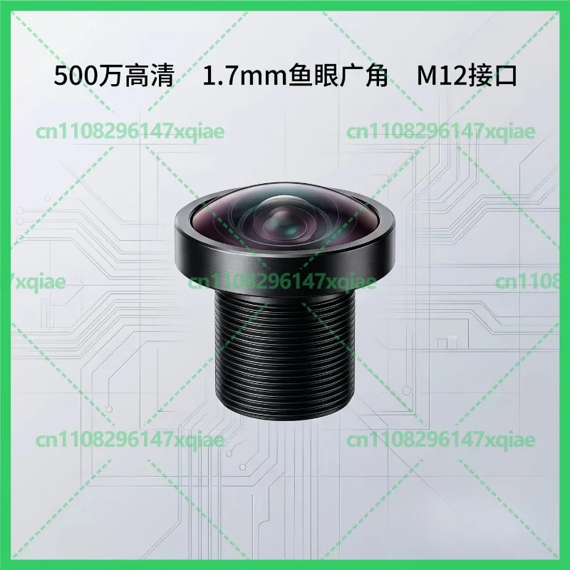 For OpenMV3 Action Camera M12 Lens 5MP HD 1.7mm Fisheye Wide Angle, Binocular Vision Compatible with SJCAM Sports Camera