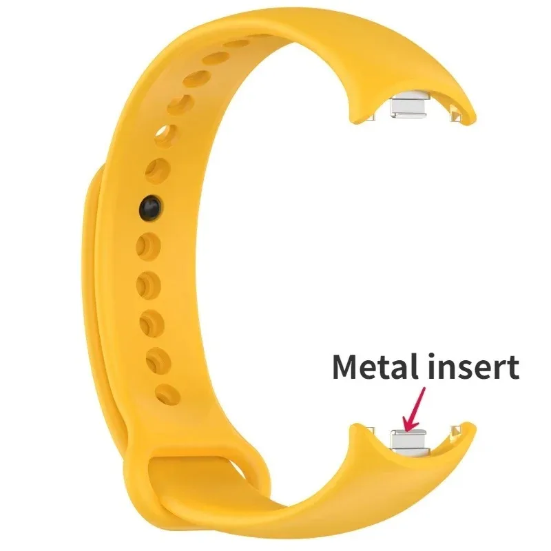 Sport Silicone For Mi Band 8 Bracelet for Xiaomi Smart Band 8 NFC Rubber Wristband Correa Miband 8 strap Replacement Accessories