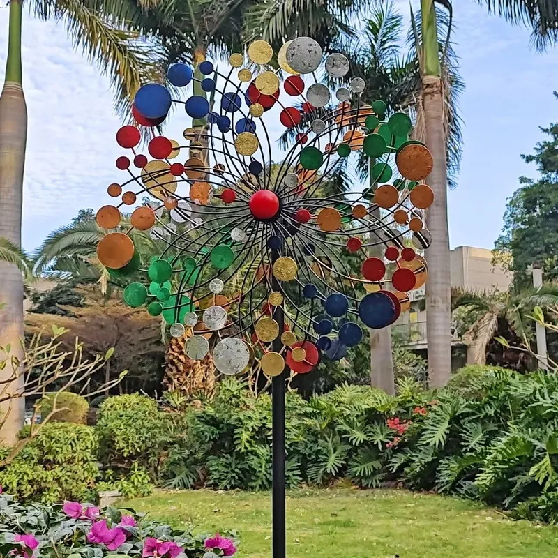 

Yard and Garden Inspector Dynamics Metal Wind Rotator Garden Pile Windmill