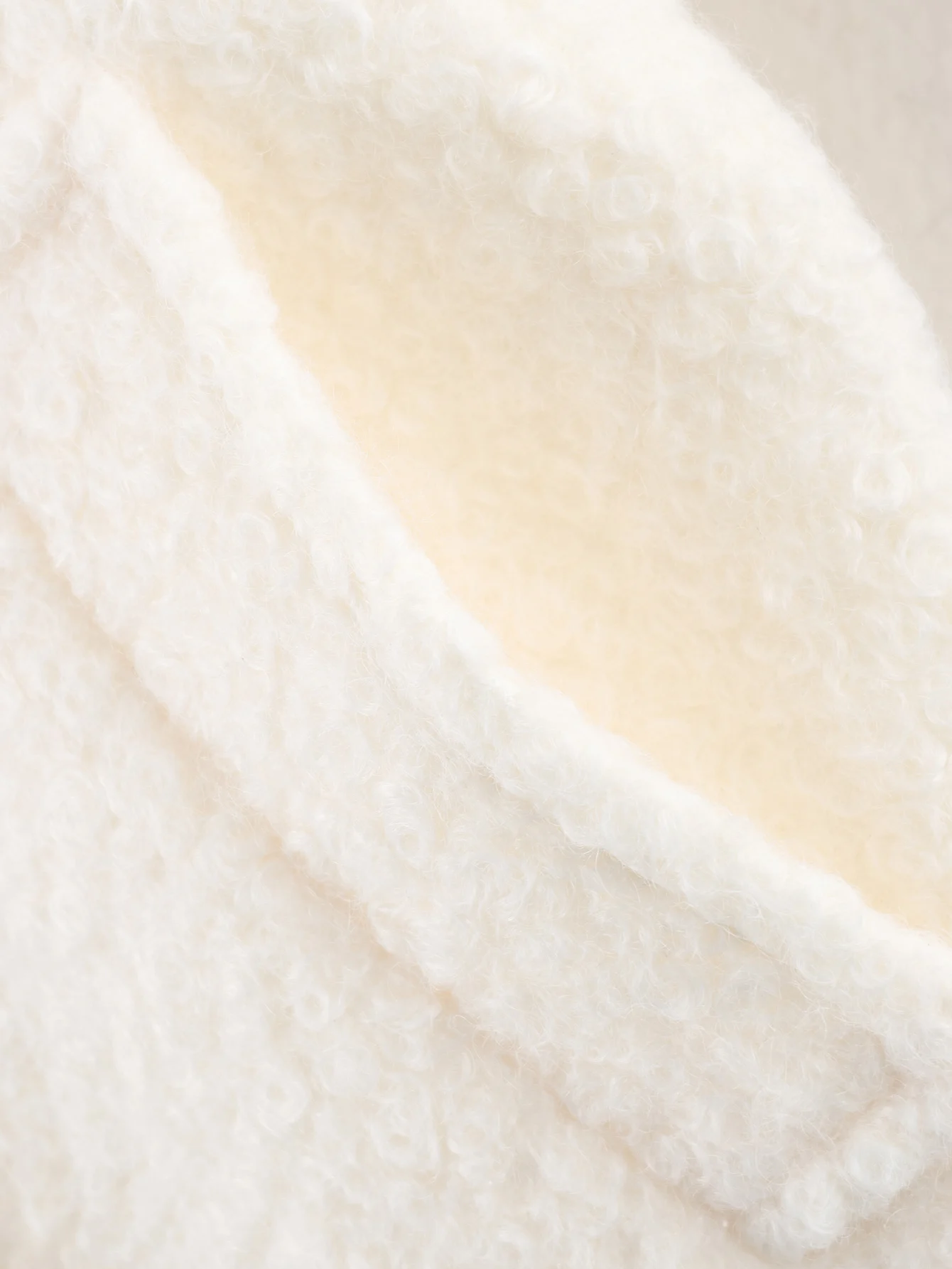 Cappotto di lana in pile corto moda donna autunno inverno femminile doppio petto colletto rovesciato capispalla per pendolari giacca beige