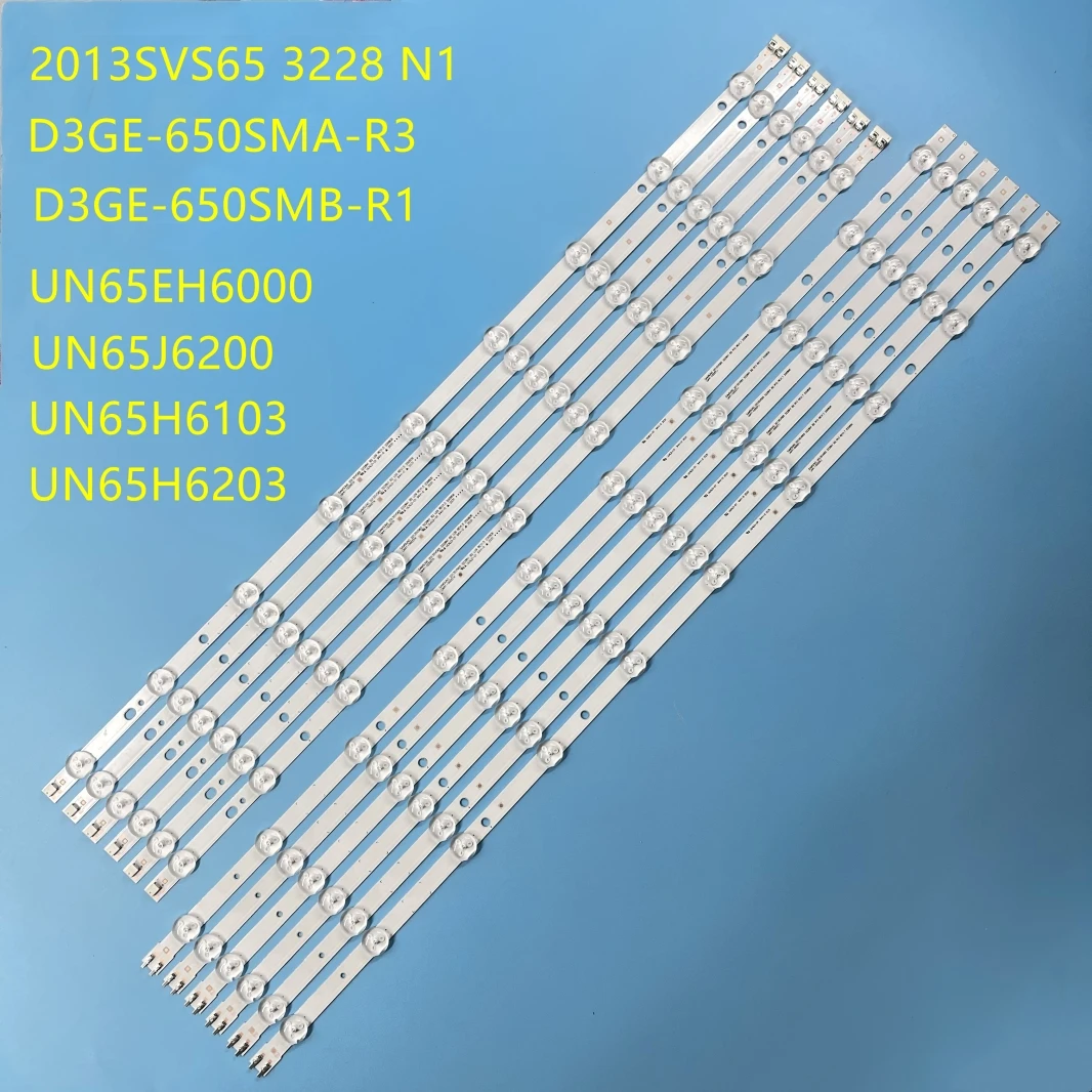 12pcs LED backlight strip for UN65J6200 UN65EH6000 UN65H6103 UN65H6203 D3GE-650SMA-R3 650SMB-R1 BN96-34562A 34563A 29076A 29077A