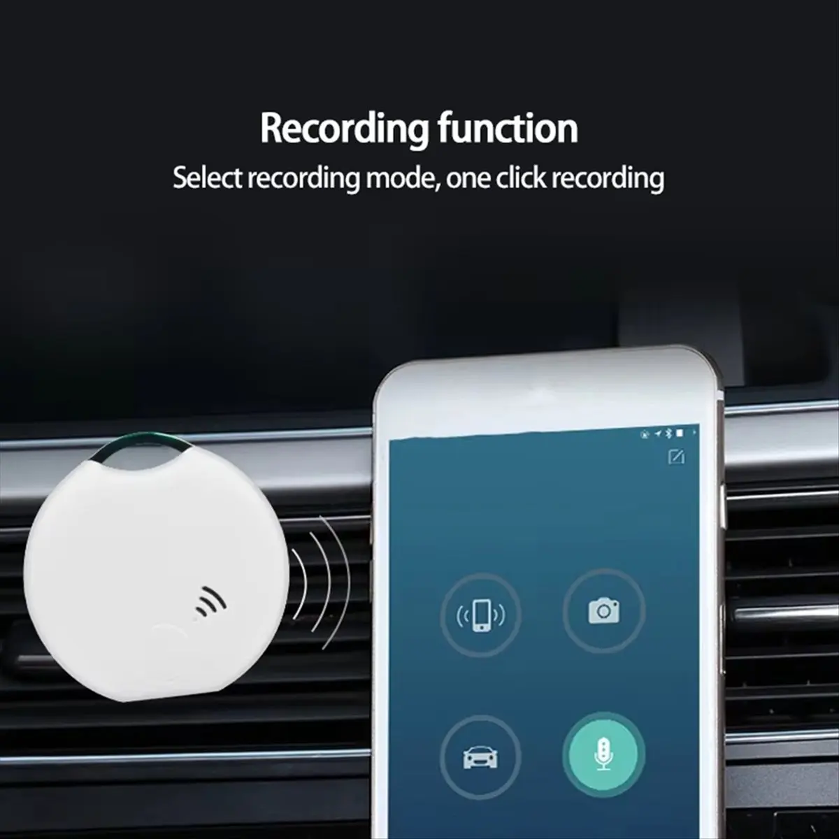 ABUQ NEW Bluetooth Smart Tracker Device Two-Way Search Android IOS Key Tracker Item Locator Work with Smart Llfe 1PCS