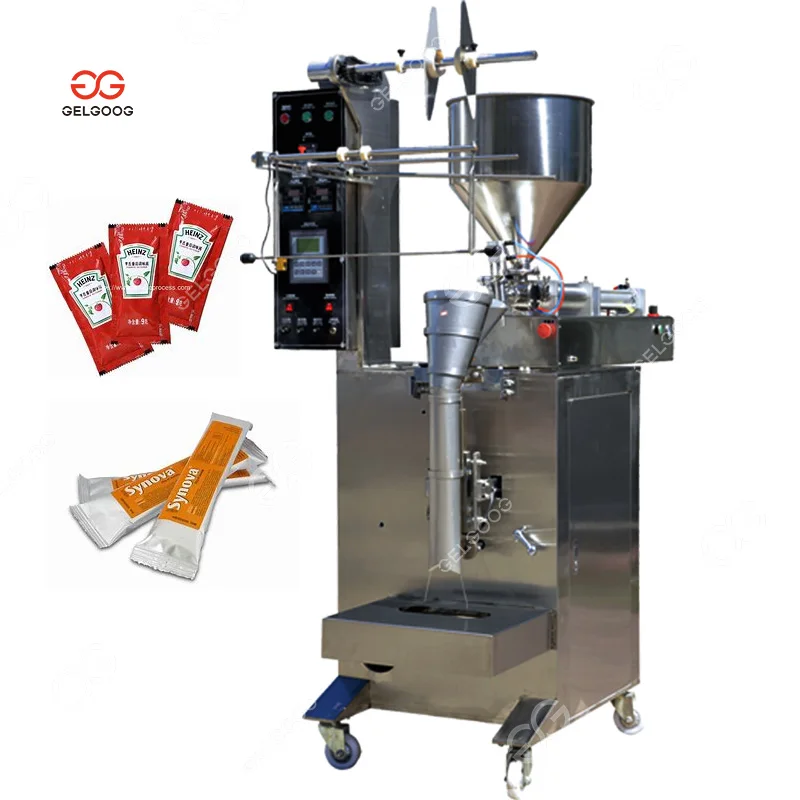 Good Performance Hummus Buttermilk Garlic Tomato Ketchup Sachet Paste Packing Machine