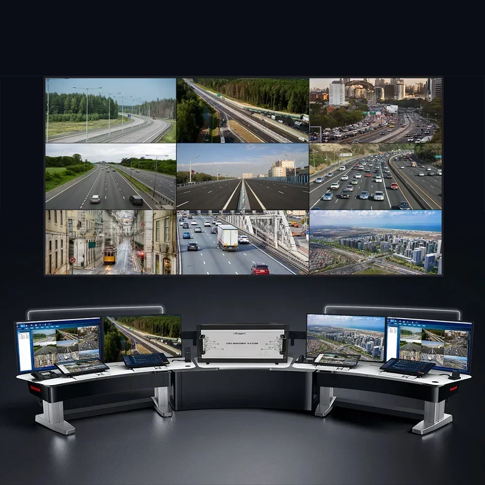 High Quality Plug-in module Network Video Decoder Server Matrix H.265/H.264 Video  Decoder