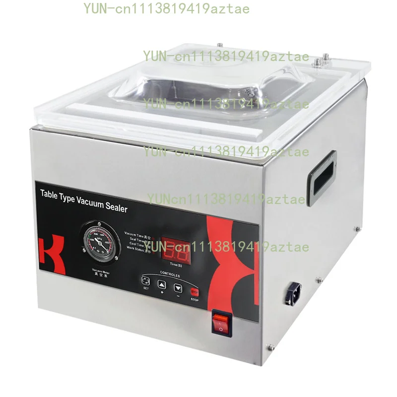 DZ-260C Heavy Duty Chamber Vacuum Sealer, Ideal for Food, Meat, Fruit and Vegetable Packaging