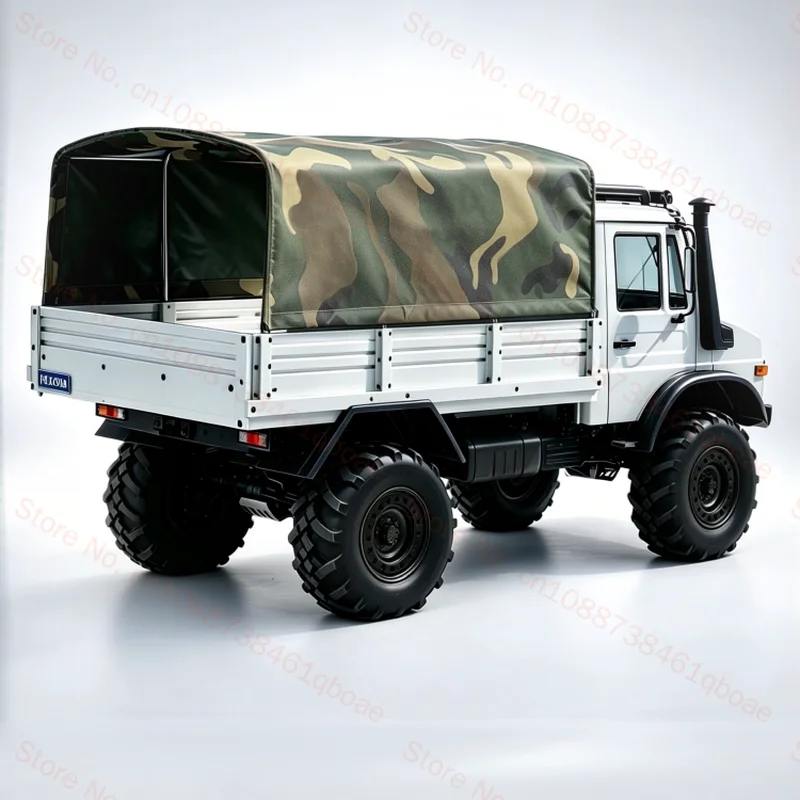 Wltoys 064308 1/6 Great Shark Remote control car modification upgrade accessories Military rear carriage with steel frame tent