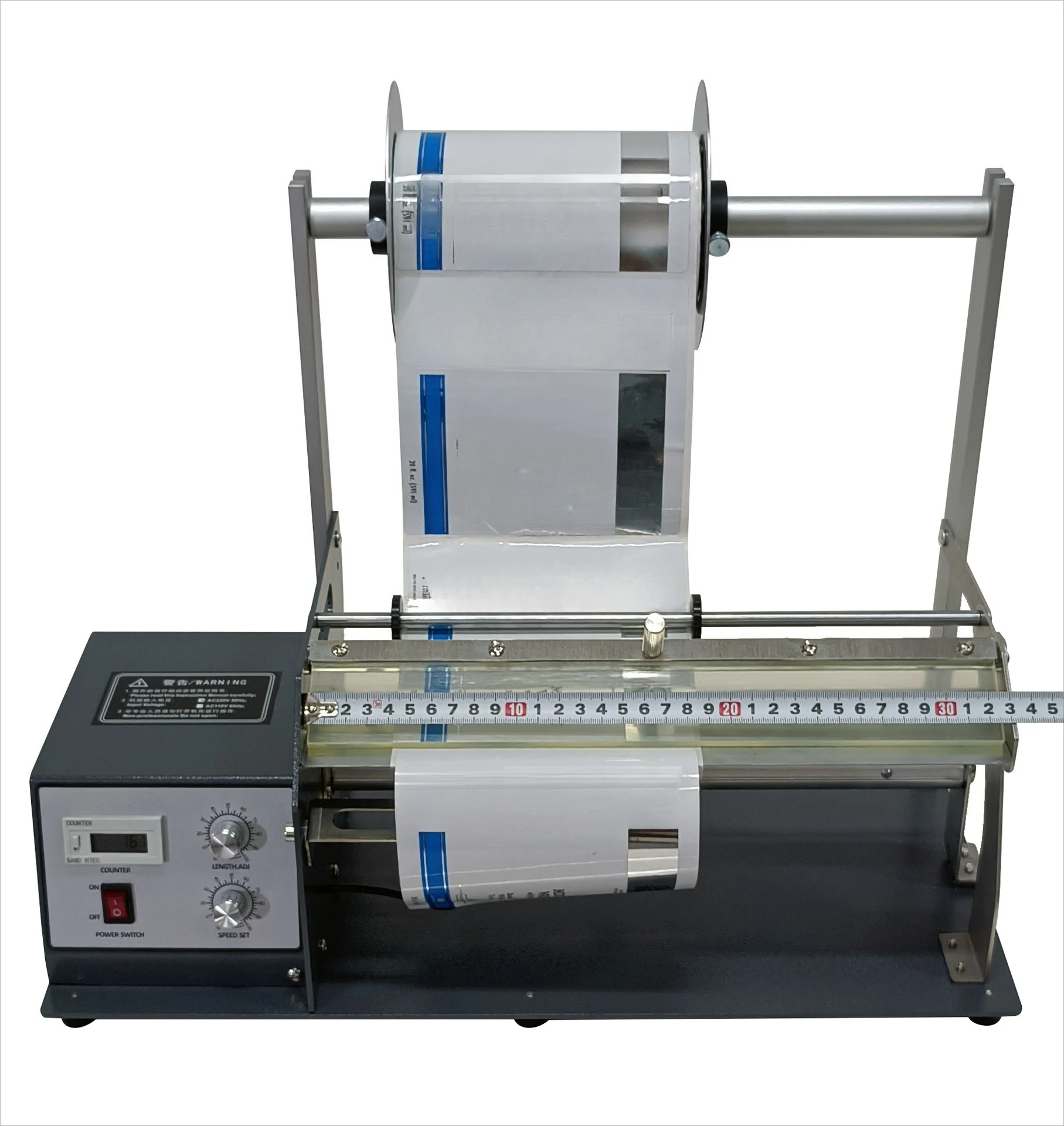 Label machine-118C  transparent  barcode self-adhesive  separation automatic peeling label