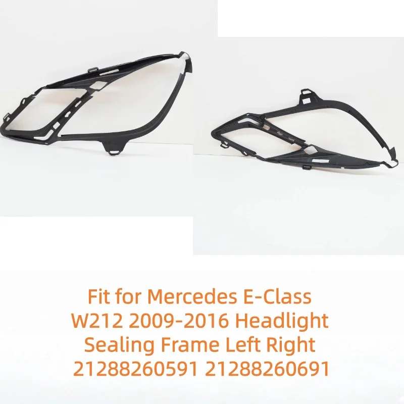 compatible-avec-mercedes-classe-e-w212-2009-2016-cadre-d'etancheite-des-phares-gauche-et-droit-21288260591-21288260691
