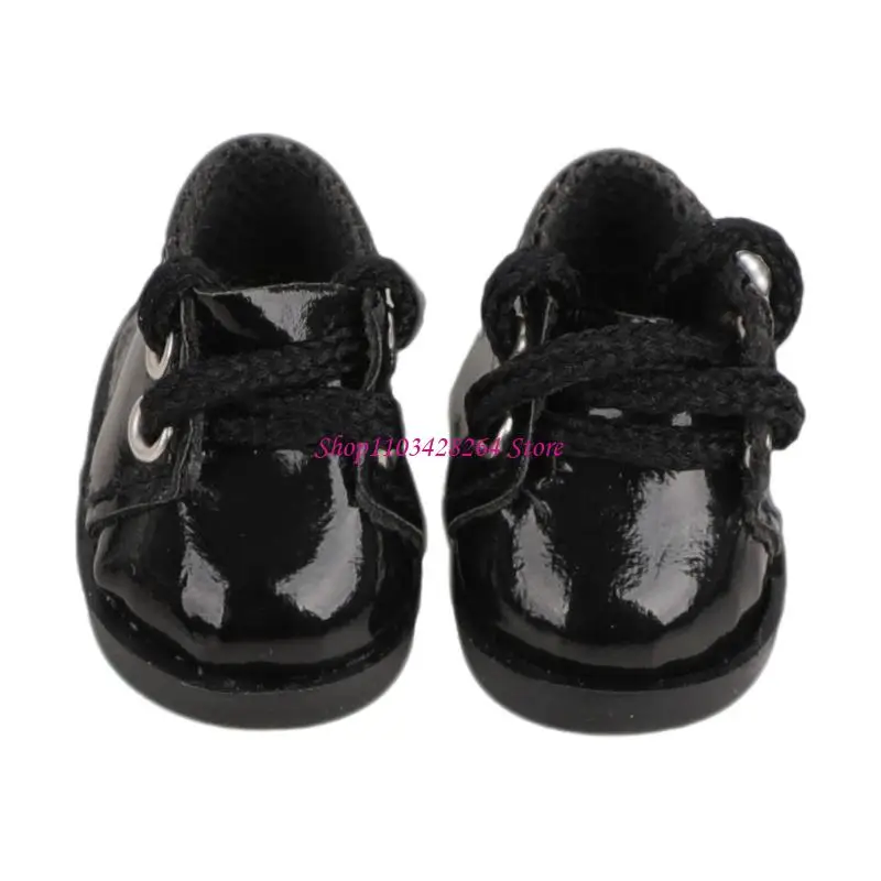 

Multi Color Mini Doll Shoes Set Of 6 Pairs For 17cm/6.7in Dolls Detailed Craftsmanship Leather Footwear
