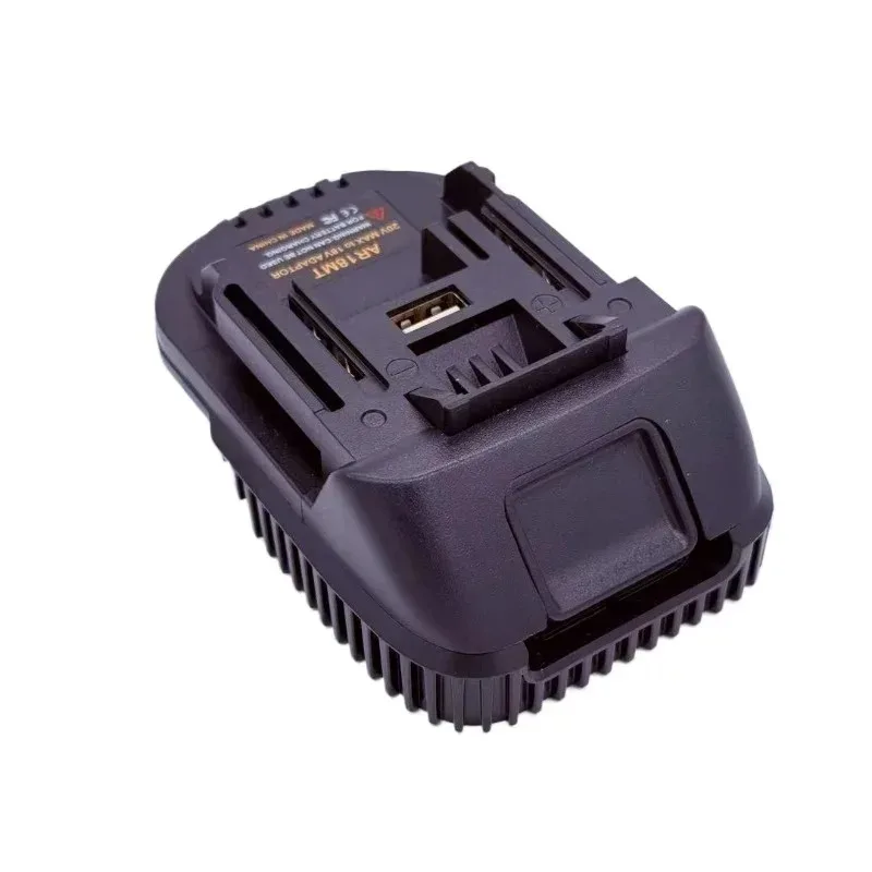 AR18MT Adapter-Konverter Kompatibel mit RIDGID/AEG 18V Lithium-Ionen-Batterien zur Verwendung mit Makita 18V Batterie-Werkzeugen – Detail 12