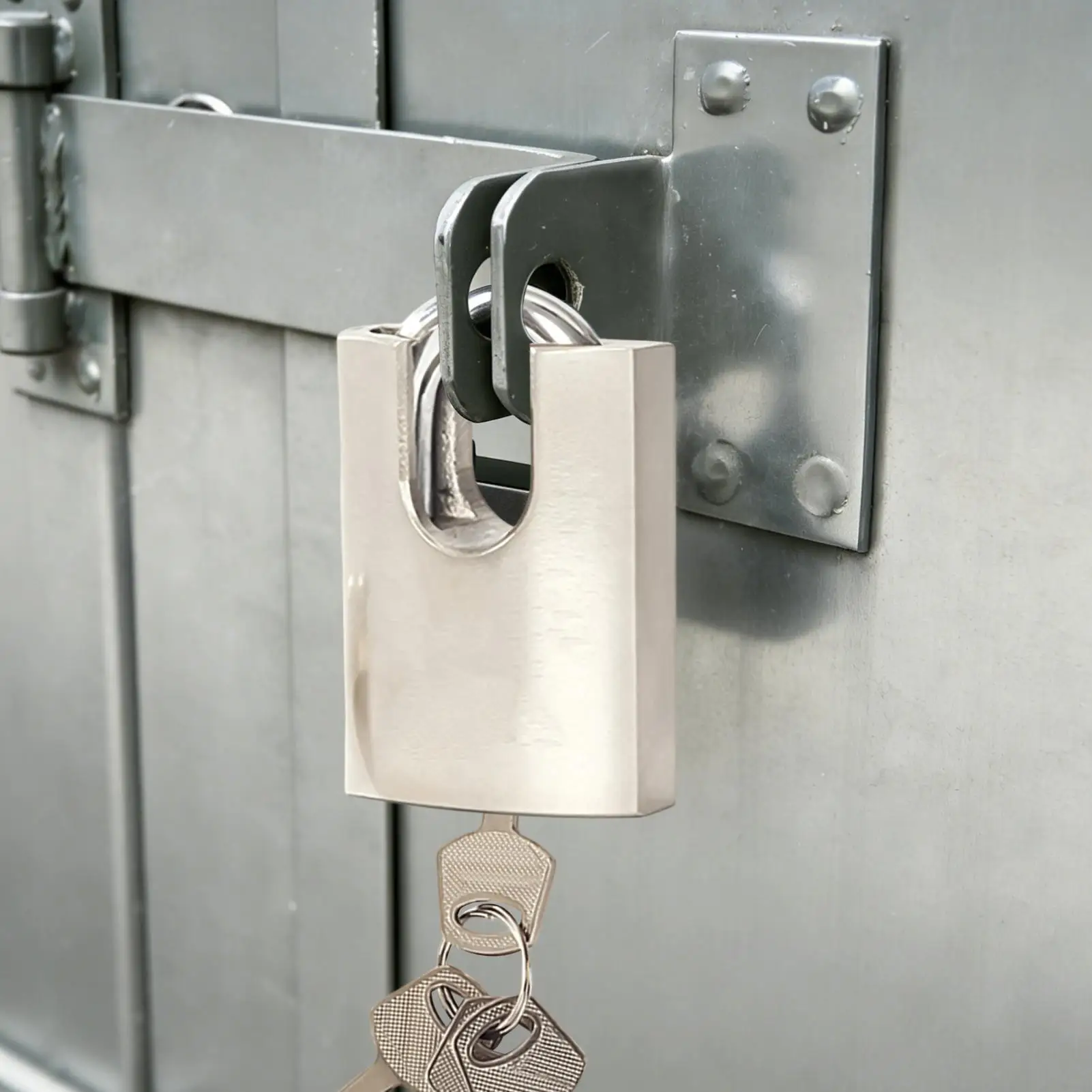 Pad Locks Outdoor Heavy Duty Cut Resistant Weather Proof Long Shackle Sports Locker Outdoor Padlock For Gate Fence Shed School - view 4