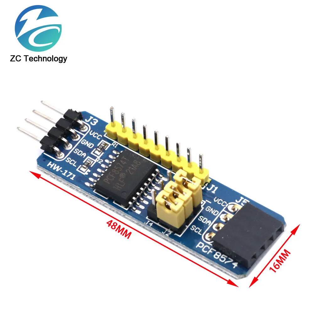 PCF8574 IO Expansion Board I/O Expander I2C-Bus Evaluation Development Module