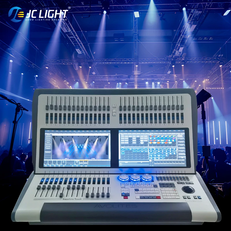Guangzhou Factory Tiger Sapphire Touch Lighting Console Stage Console Dmx Controller Tiger Touch Pro