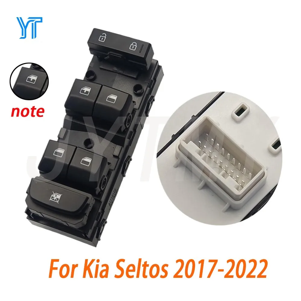 

93571-Q6210 for Kia Seltos 2017-2022 Driver Side Electric Power Window Switch Lifter Control Regulator Button Car Accessories