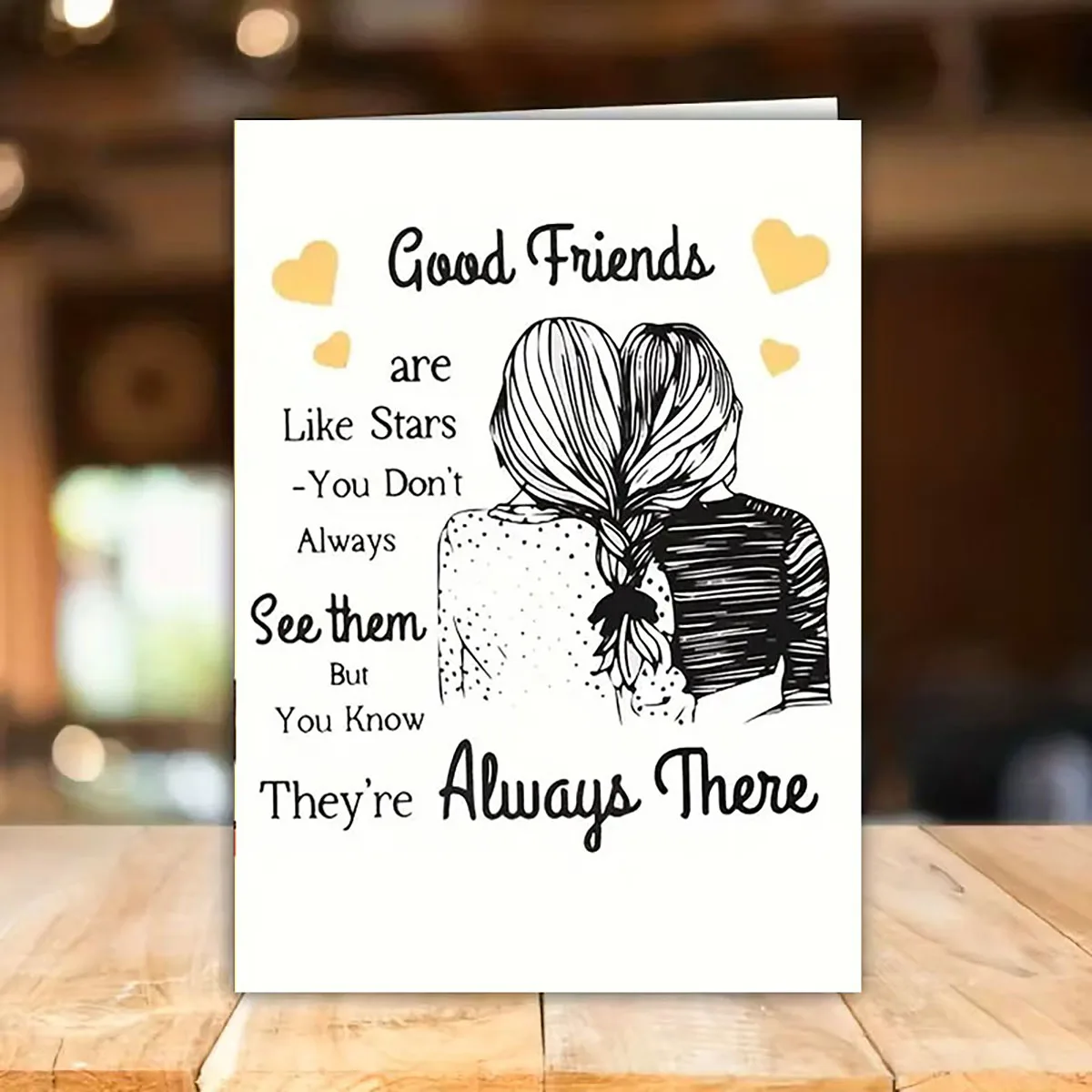 2/4/8pcs nome personalizado e cartões de aniversário (para enviar desejos aos amigos)