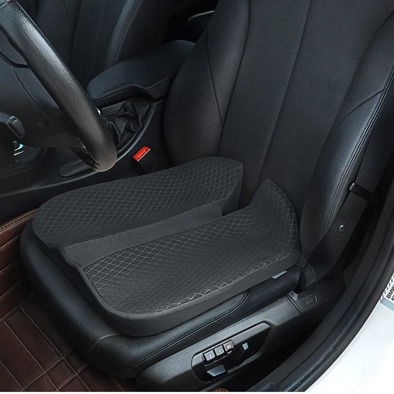 3D Memory Foam Car Seat Cushions Driver's Seat Broaden One's Horizons Raise The Auxiliary Pad Seat Anti-slip Protection Device