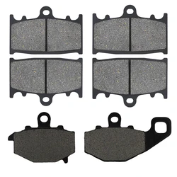 Motorcycle Parts Front and  Rear Brake Pads Kit For KAWASAKI ZR400 Zephyr ZZR ZX 400 600 ZX-6R ZX-9R ZZR400 ZZR600 6R 9R