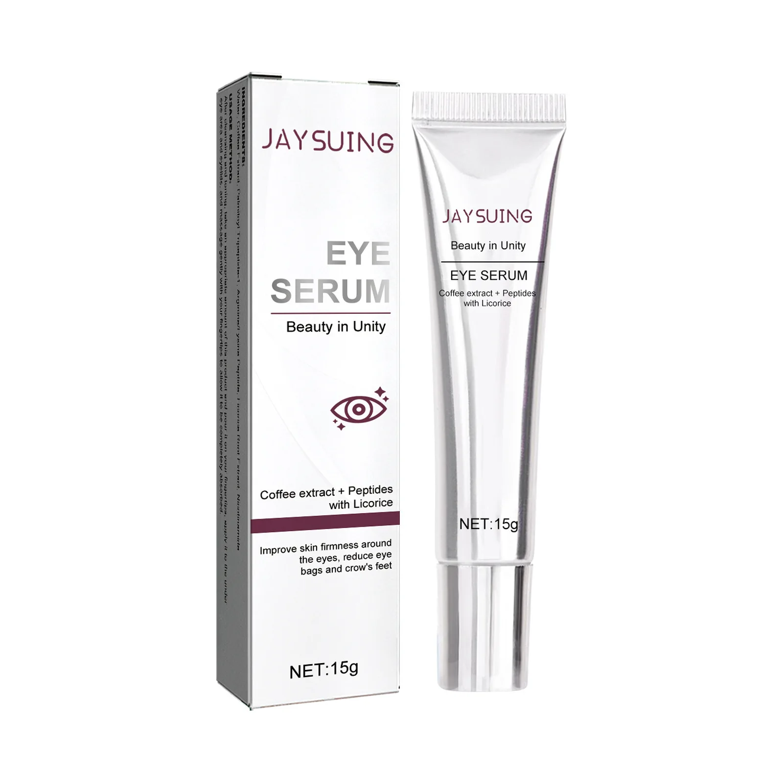 Peptide Eye Cream Anti Wrinkles Eye Bags Dark Circles Remover Brighten Eyes Contour Lifting Puffiness Moisturizing Eye Skin Care