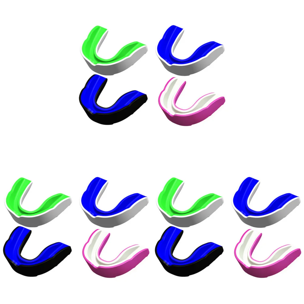4-40 stuks Boksmondbeschermer Mondbeschermer Slim Fit voor Voetbal Worstelen Hockey Lacrosse Boksen voor Contact Combat Spor