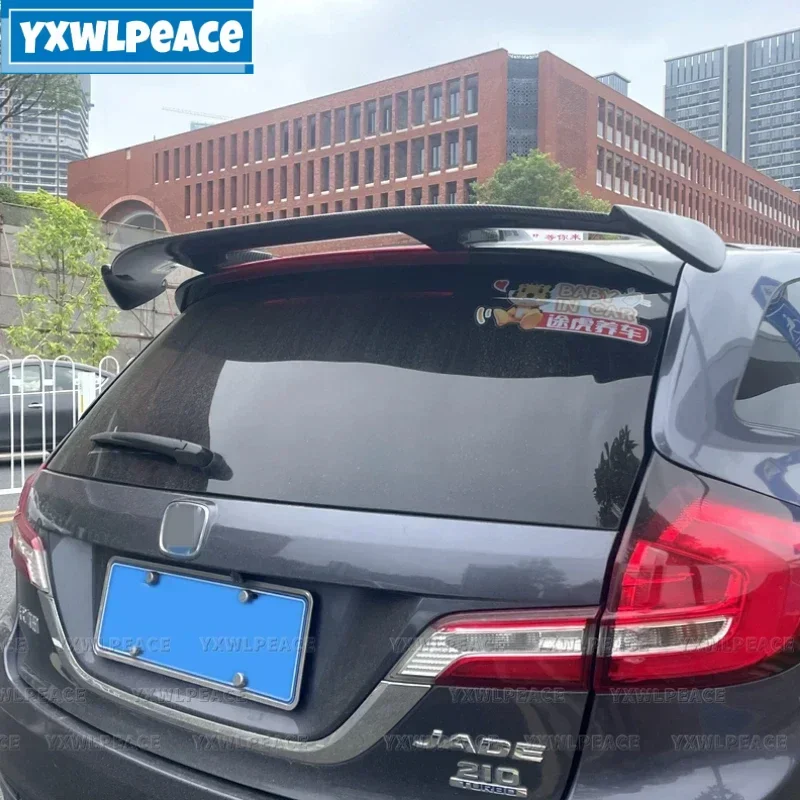 

For Honda JADE Roof Spoiler 2013 2014 2015 2016 2017 ABS Plastic Universal Rear Trunk Wing Body Kit Accessories