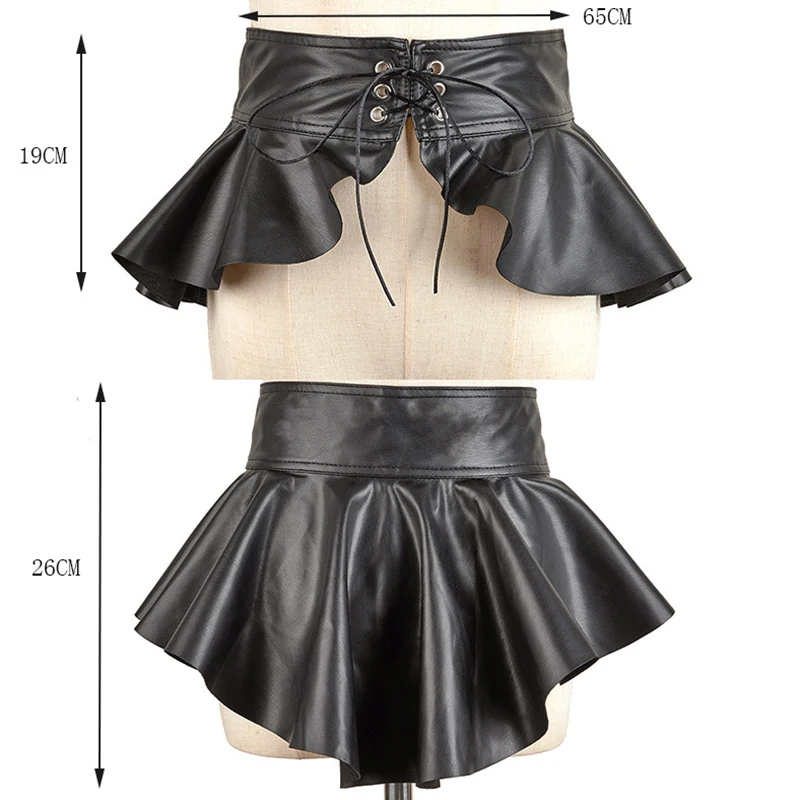 2025 New French Tuxedo Waist Cummerbunds Niche Design Waist Belt Banquet Fashion Skirt Accessories