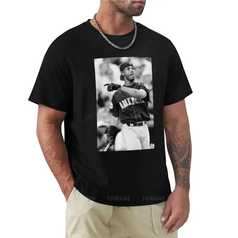 Ken Griffey Jr T-ShirtKen Griffey Jr T-Shirt summer tops funny t shirts t-shirts man black t-shirts for men