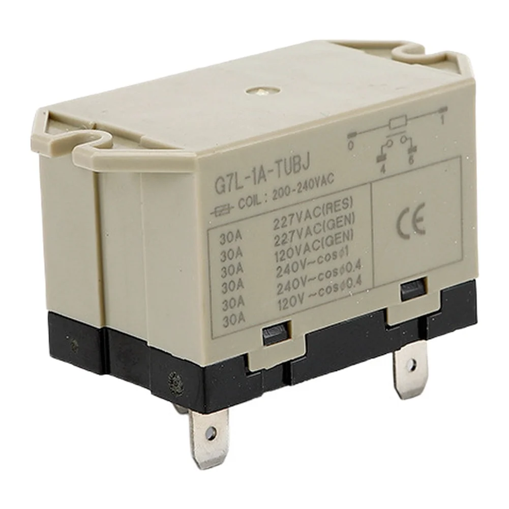 AC compressor controller relay G7L1ATUBJ for air conditioning systems 30A current rating flame retardant housing