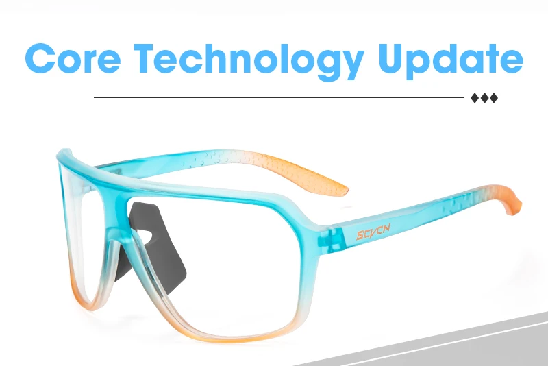 SCVCN Fahrbrille Radfahren Sonnenbrille Photochrome Männer Frauen Wandern Reiten Winddichte Schutzbrille UV400 Schutz Sportbrille – Detail 10