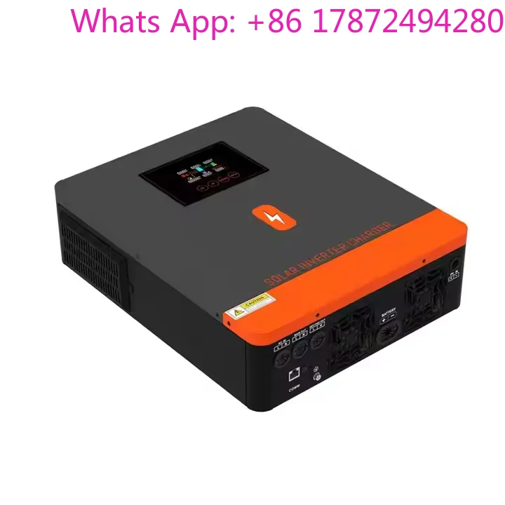 Pure Sine Wave Hybrid 3kw to 10kva Solar Inverter 48v off Grid for Single & Split Phase IP65 Protection Home Use