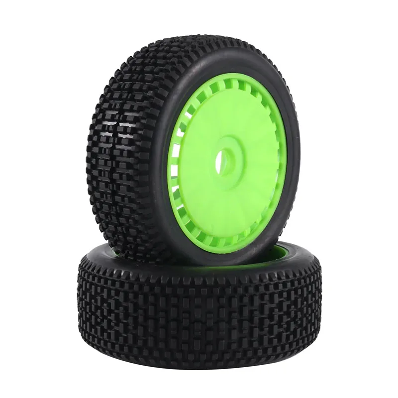 4pcs 116mm 1/8 RC Off-Road Buggy Tires Wheel 17mm Hex for ARRMA Trxs Redcat Team Losi Kyosho VRX HPI WR8 HSP Hobao 1:8 RC Car