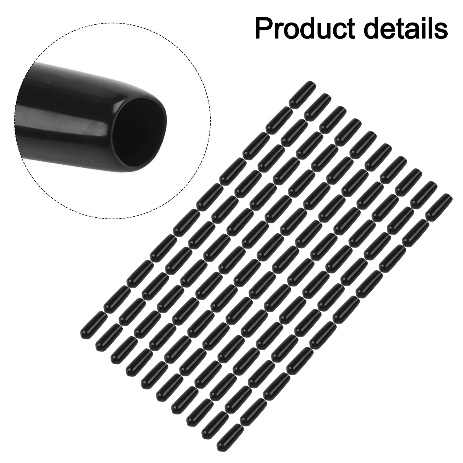 For Construction Projects Nail Protective Cover Black Protective Cover Convenient Installation Easy To Use And Install