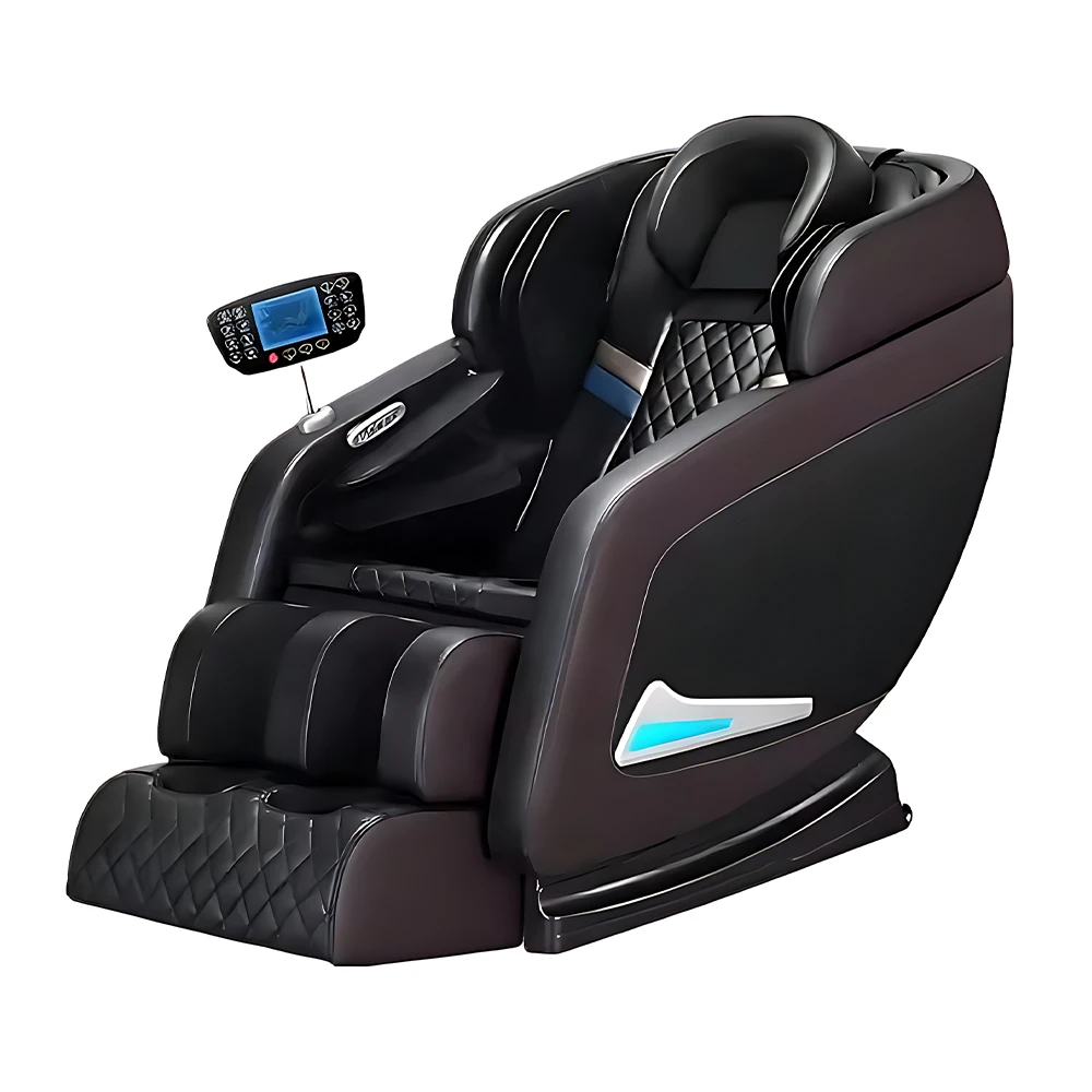 Intelligent Modern Portable Full Body Zero Gravity Recliner With Air Compression Shiatsu Foot Roller Massage Chair Massage Chair