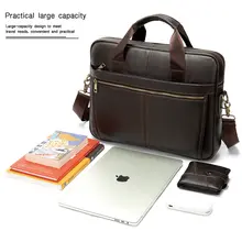 Men's Leather Laptop Briefcase #2