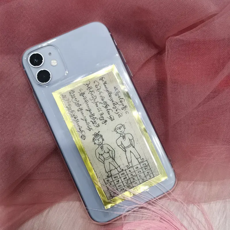 

Custom Thai Handicraft Pattern Phone Stickers Long Phone Stickers Accessories