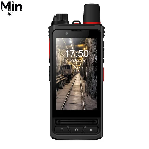 Android 4G LTE GSM POC Two Way Radio Global 5000KM Unlimited Range Walkie Talkie Support Zello PTT SIM